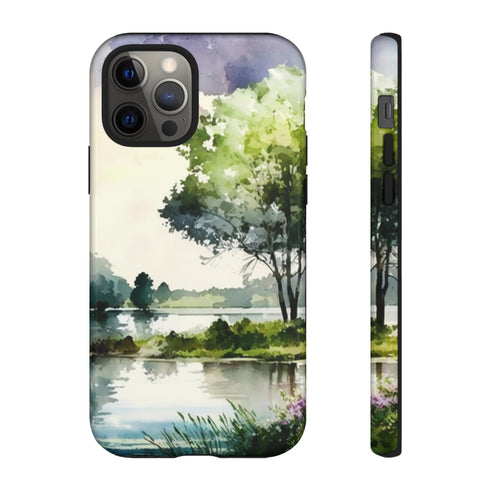 Summer Day by the Lake - Impact Resistant Phone Case